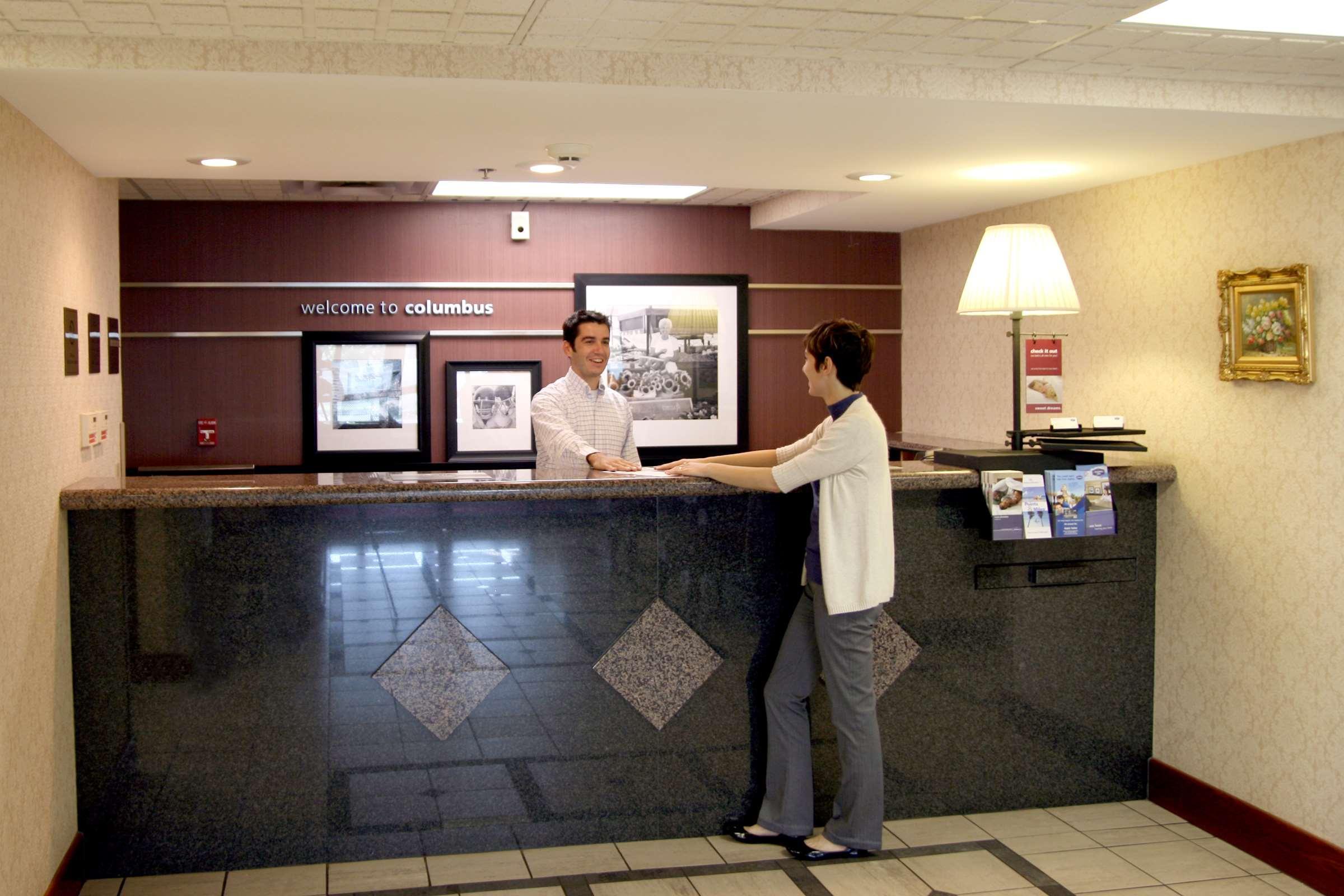 Hampton Inn Columbus-South Grove City Beltér fotó